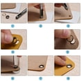 thumbnail image 6 of 5 Colors 5mm Inside Dia. 100 Sets 3/16" Copper Grommet Kit with 3 Install Tools, 6 of 6