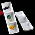 thumbnail image 3 of relayinert 24x White Compact And Portable Sturdy And Durable Paint Tray Palettes With Compartments Made With PS, 3 of 6