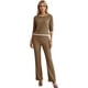thumbnail image 1 of Conjunto 2 Piezas Blusa de Manga Larga y Pantalón Recto, Elegancia Casual y Comodidad Total Look Chic para Mujer, 1 of 5