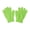 bright green, variant on 1 Pair Split Five Finger Baby Gloves Stretchy Knit Design Cold Weather Essential Multiple Color For Infant