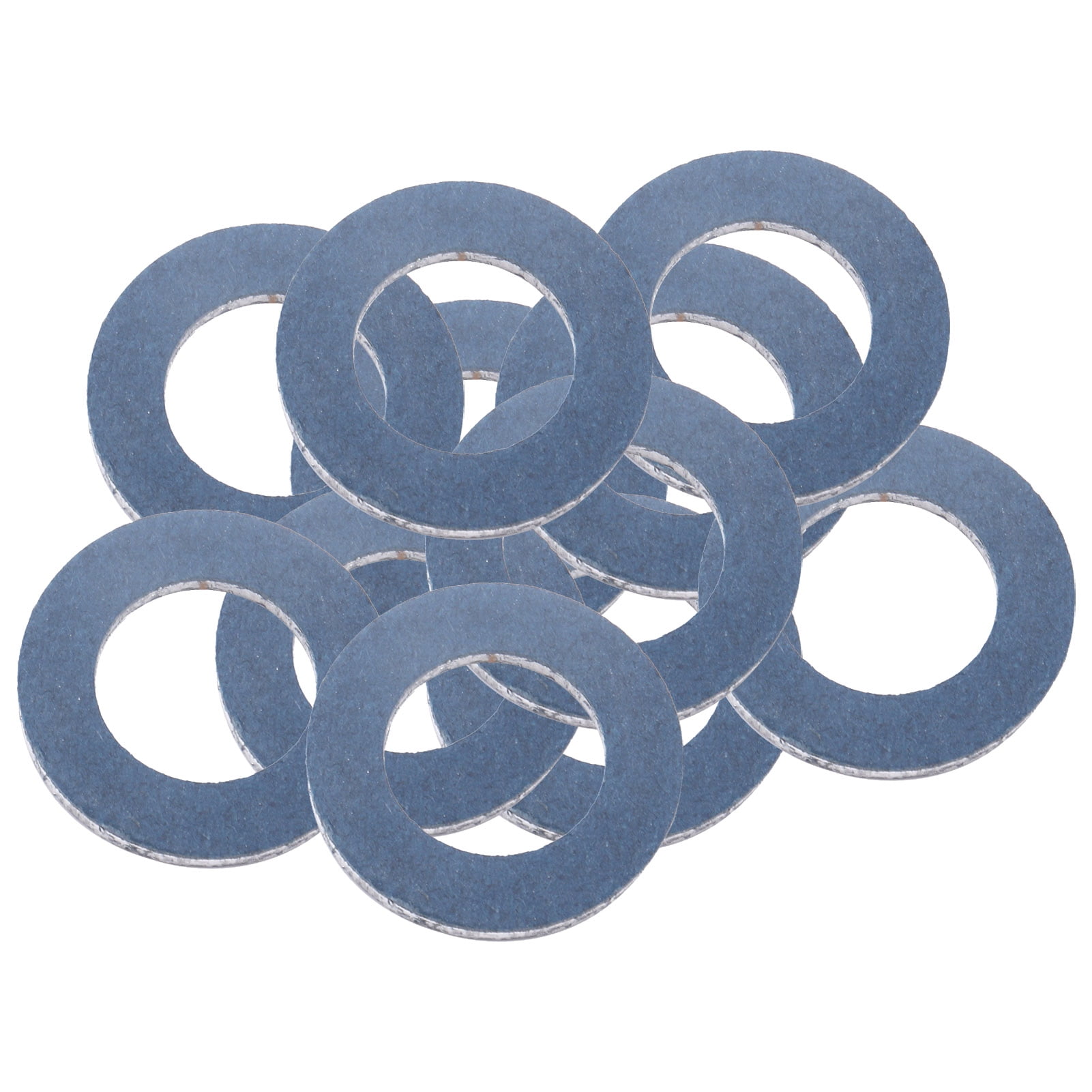 10Pcs Professional Aluminum Alloy Engine Oil Drain Plug Washers Gaskets