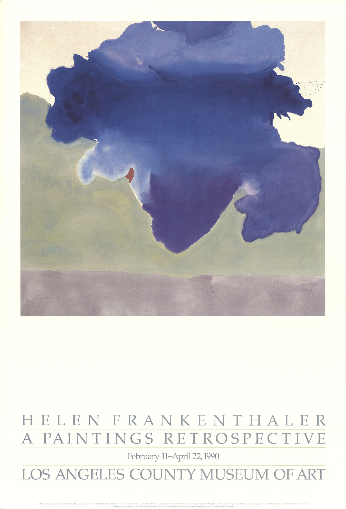 Helen Frankenthaler The Bay