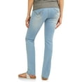 thumbnail image 2 of Oh! Mamma Maternity Women's Straight Leg Jeans with Full Panel (Women's & Women's Plus), 2 of 3