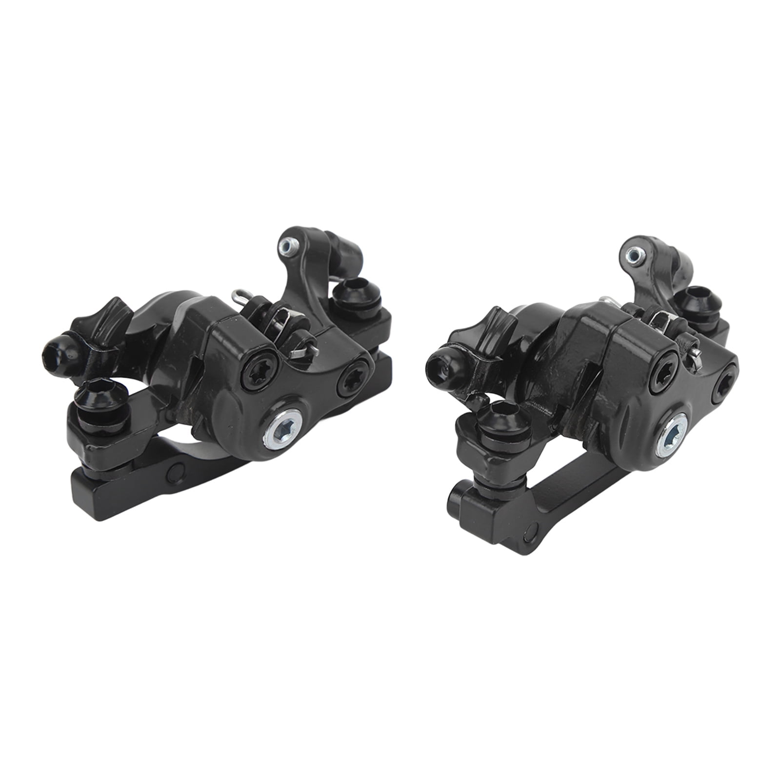 Set Freni A Disco Per Mountain Bike E Monopattini Elettrici, In Lega Alluminio, Colore Nero, Kit Completo Anteriore E Posteriore, Sostituzione Cavi
