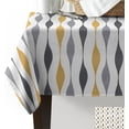 thumbnail image 3 of Gold and Grey Tablecloth Rectangle/Oval Geometric Stripes Table Cloth Outdoor Waterproof Gold and Grey Tablecloths for Party Picnic Indoor Table Cover for Dining/Kitchen 60x102inch, 3 of 6