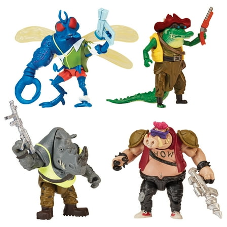 Teenage Mutant Ninja Turtles Mutant Mayhem Movie Mutant Basic Figure Bundle