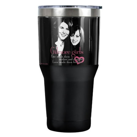 Gilmore Girls Fate And Love Stainless Steel Tumbler 30 oz Coffee Travel Cup, Vacuum Insulated & Double Wall with Leakproof Sliding Lid