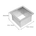 thumbnail image 2 of GOOHOCHY Grommet De Acero Inoxidable Para De Basura Incorporada En Encimera Para Uso En Cocina, 2 of 8