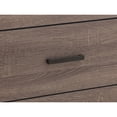 thumbnail image 5 of Bed Frame Barrel Oak King Storage Panel Bed, 5 of 7
