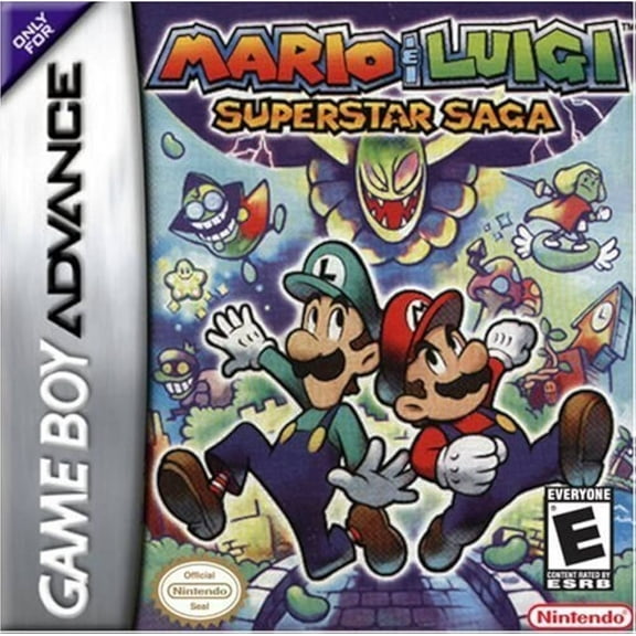 Restored Mario & Luigi: Superstar Saga (Nintendo GameBoy Advance, 2003) Video Game (Refurbished)