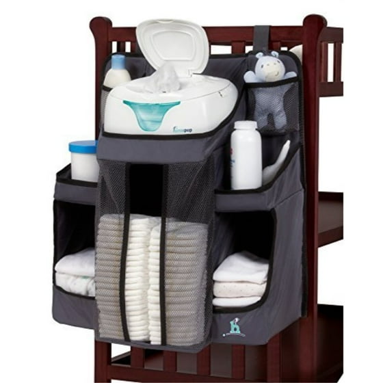 Hiccapop Nursery Organizer And Baby Diaper Caddy Hanging Hiccapop Nursery Organizer And Baby Diaper Caddy Hanging Organization Storage For Essentials Hang On Crib Changing Table Or Wall