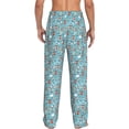 thumbnail image 3 of Picia Funny Cartoon Animals Mens Soft Woven Cotton Elastic Waistband Sleep Pajama Pant Lounge Sleep Pant With Pockets And Drawstring-Medium, 3 of 9