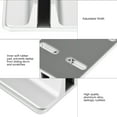 thumbnail image 3 of Adjustable Aluminum Vertical Laptop Stand NoteBooks Holder Space Saving Bracket, 3 of 8