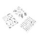thumbnail image 3 of Sellos transparentes duraderos, reutilizables, transparentes, seguros, TPR, accesorios decorativos para hacer tarjetas para manualidades DIY, 3 uds., 3 of 8