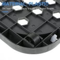 thumbnail image 3 of Quentinu 1Pc Round Gas Tank Tray Movable Gas Tank Tray Portable Gas Tank Base Plate, 3 of 6