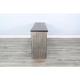 thumbnail image 2 of Sunny Designs 76" Grey Media Console with Electric Fireplace, 2 of 4