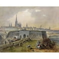 thumbnail image 2 of Johann Wilhelm Frey 18x15 Gold Ornate Wood Frame and Double Matted Museum Art Print Titled - Vienna 03, 2 of 4