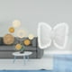 thumbnail image 2 of Conjunto De Arte De Pared Tejido De Ratán Y Cojín Con Lazo Para Decoración Moderna Del Hogar, Salón De Té, Pasillo, Dormitorio, Porche, Cafetería, Estudio, Silla De Oficina, 2 of 8