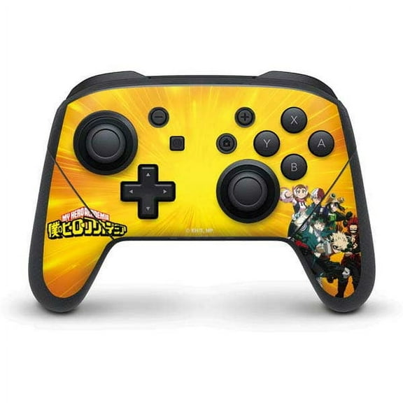 Skinit My Hero Academia Deku and Baku Team Season 6 Nintendo Switch Pro Controller Skin