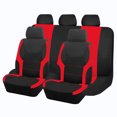 thumbnail image 3 of FANOTEK Car Seat Covers Protector For Mazda CX-5,CX-7 2000-2025 Car Seat Covers Full Set 5 Seats Cushion Cover,Black&Red, 3 of 10