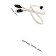 thumbnail image 2 of EXHUMKY Clip Ajustable Para Sombrero Beige Con Cordón De Barbilla Para Protección Contra, 2 of 8