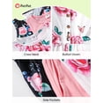 thumbnail image 5 of PatPat Girls Pants Sleeveless Wide Leg Jumpsuit Casual One Piece Romper 5-6 Years, 5 of 8