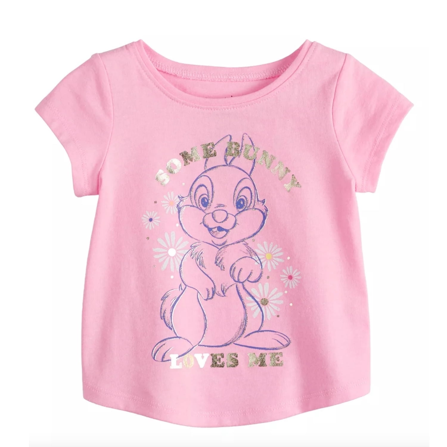 Bambi College Disney Light Pink Kids T-Shirt 