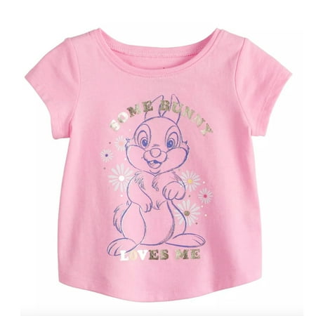 

Disney s Bambi Thumper Baby Girl Shirttail-Hem Tee by Jumping Beans