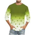 thumbnail image 1 of Tops para hombre, blusas y camisas de cuello redondo y manga corta para hombre, blusas casuales de moda con cuello redondo y manga corta, blusas para hombre, blusas de poliéster para hombre, 1 of 4