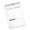Light blue, variant on Ywmsfl Artistic Teacher Appreciation Notebook Portable Checklist Premium Writing Paper For Classrooms