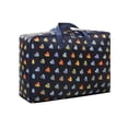 thumbnail image 3 of Heavy Duty Storage Bag with Reinforced Handles - Large Tote for Clothes Toy and Christmas Decoration Thickened with Double Zippers, 3 of 6