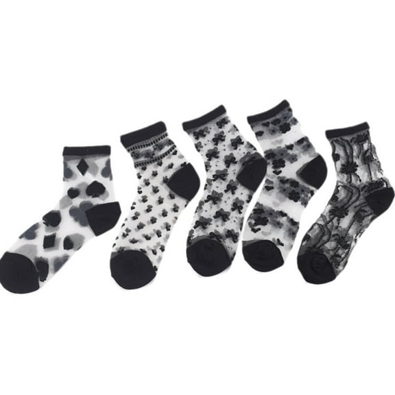 Short Ankle Tube Socks Pack Socks for Girls Short Summer Stockings Crew Socks Women