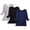 Black,navy,star, variant on 3 Pack Long Sleeve Nightgowns for Women Sleep Shirt Casual Sleepwear Soft Night Shirt V Neck Pajama Sleep Dress