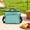 Green, variant on Soft Sided Cooler Bag Insulated 32 Cans, Large Collapsible & Leakproof Ice Chest for Picnic, Beach, Camping, Travel, Sports Fan Coolers (10.2"x6.7"x9.5", Black)