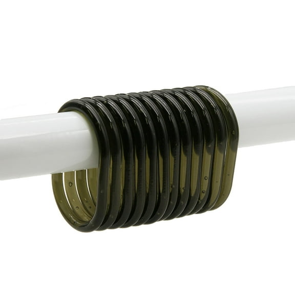 Evideco Shower Curtain Hooks (Set of 12)