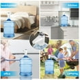 thumbnail image 3 of Water Dispenser Pump for 5 Gallon Bottle, Quantitative Drinking Water Pump Portable USB Charging Electric Bottle Pump Multipurpose Dispenser for Home Camping for 2-5 Gallon Jugs, 3 of 6