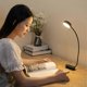 thumbnail image 2 of Lámpara de escritorio LED recargable por USB con ajuste de atenuación táctil, lámpara de mesa para niños, lectura, estudio, luz de mesa flexible de 360 grados, color blanco, 2 of 5