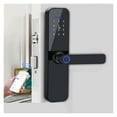 Tuya Electronic Smart Door Lock With Biometric Fingerprint / Smart Card