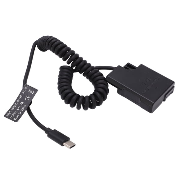 Batería simulada Jadeshay para Nikon adaptador de corriente Tipo C decodificada