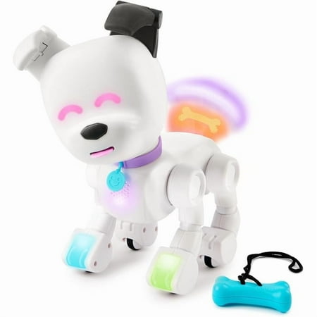 Dog-E Interactive Robot Dog with Colorful LED Lights, 200+ Sounds & Reactions, App Connected (Ages 6+)