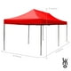 thumbnail image 3 of Toldo Plegable 3x6 LUMO Impermeable Ajustable Portatil Exteriores Rojo, 3 of 7