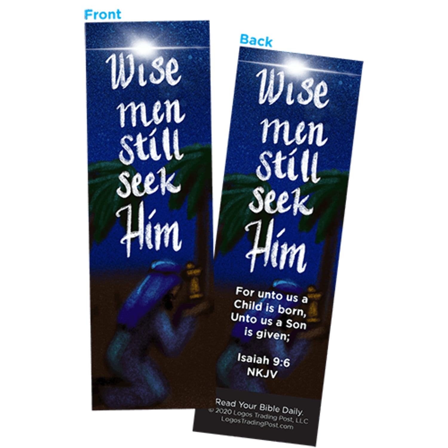 120 Assorted Children and Youth Bible Verse Bookmarks Box Set - 60 Individual Designs, 2 of Each Design