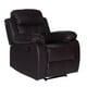 thumbnail image 1 of Sillon Reposet Reclinable Individual Tapizado de Tela cafe, 1 of 6