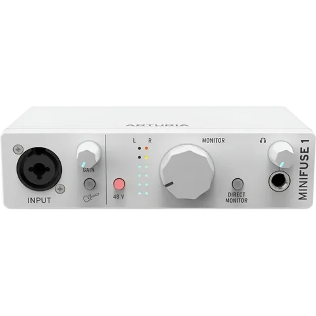 Interfaz De Audio Arturia Minifuse 1 Canal White