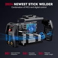 thumbnail image 2 of Soldadora ARCCAPTAIN iControl ARC205 Pro Stick 205A 110V/220V, 2 of 9