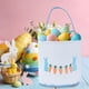 thumbnail image 5 of Huevos para la Caza de Huevos de Pascua Caneta de Conejos de Lienzo 9.84x9.06 Pulgadas, Cestas de Regalo de Dulces de Pascua para Niños con Manija Resistente Y Decoración de Primavera, 5 of 6