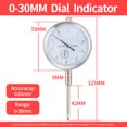 thumbnail image 1 of Dial Indicator Micrometer Hour Type Indicator Precision Comparator Measuring Clock Indicator Dial Gauges Measuring Instruments ,Accurate Readings, 1 of 7