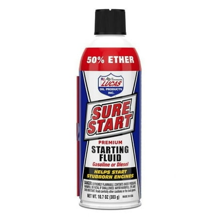 Lucas Oil 10.7 oz Lucas Sure Start Premium Starting Fluid