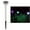 C, variant on Tarmeek Solar Ground Lights Stainless Steel Diamond Shape Stake Lights for Garden Pathway Lawn Fence Outdoor Landscape Lighting with 360° Rotation Multiple Colors Remote Control Timer