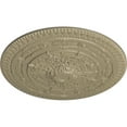 thumbnail image 3 of 37 1/2"OD x 3 3/8"P Naple Ceiling Medallion (Fits Canopies up to 3 3/8"), Hand-Painted Gobi Desert, 3 of 5